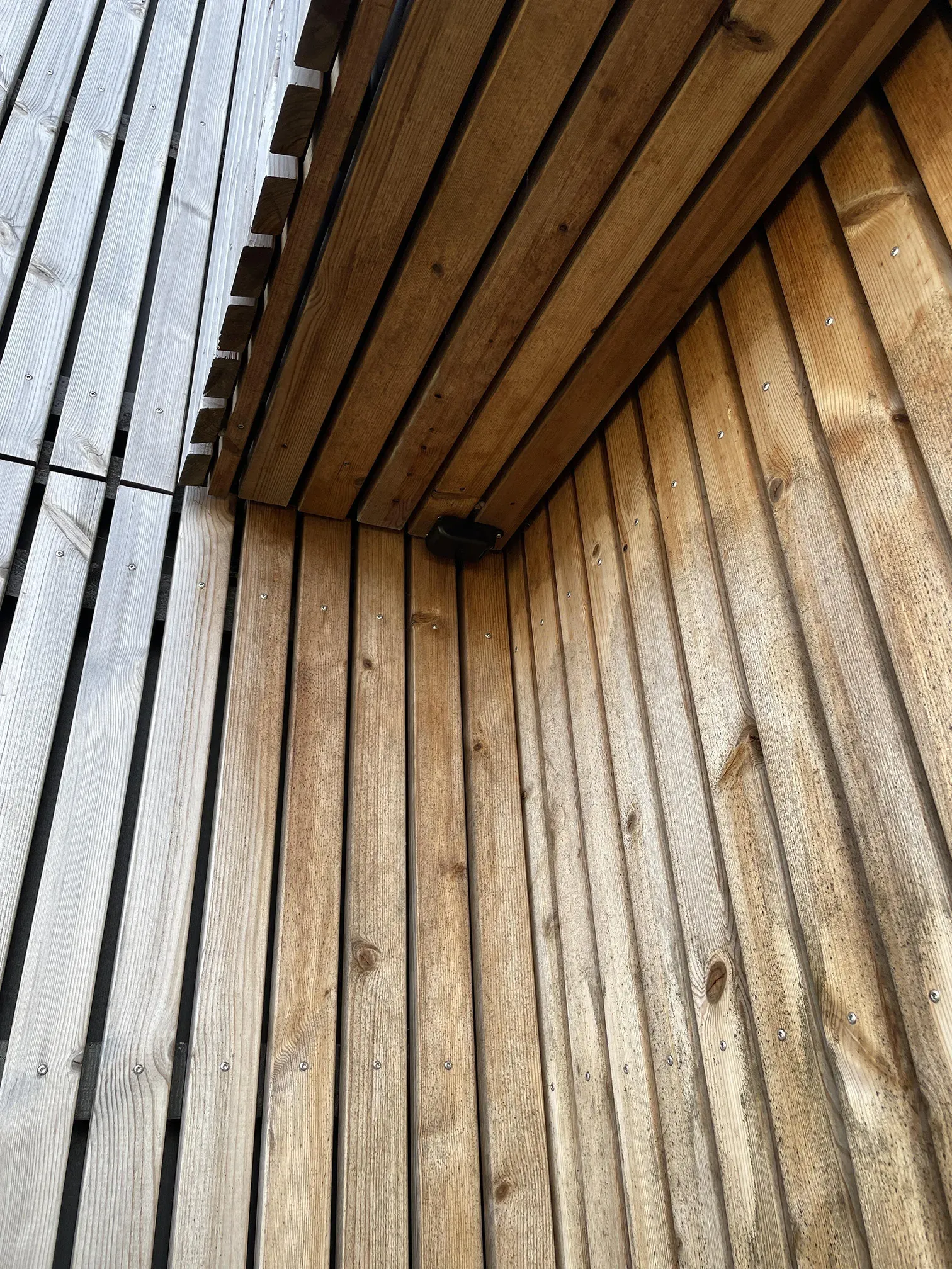 Interior of a building under construction