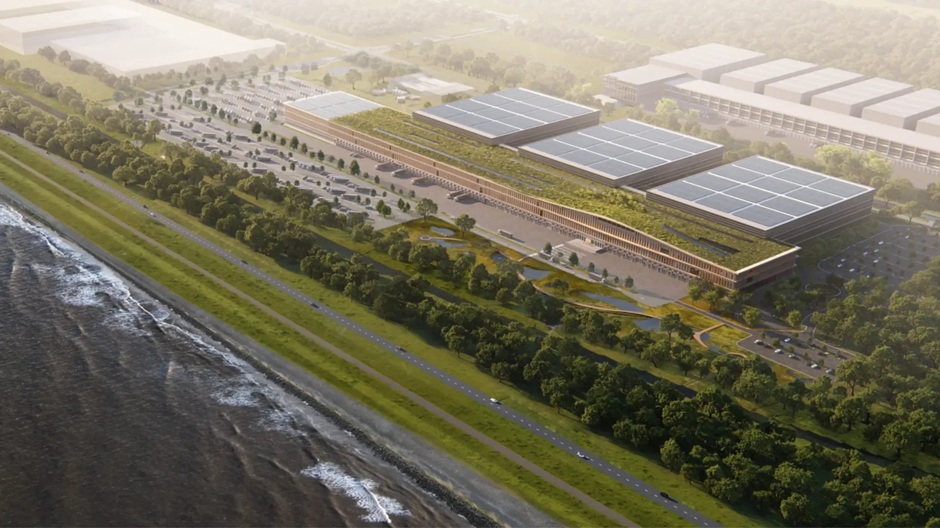 BESTSELLER Logistics Center West: moisture management with Tector