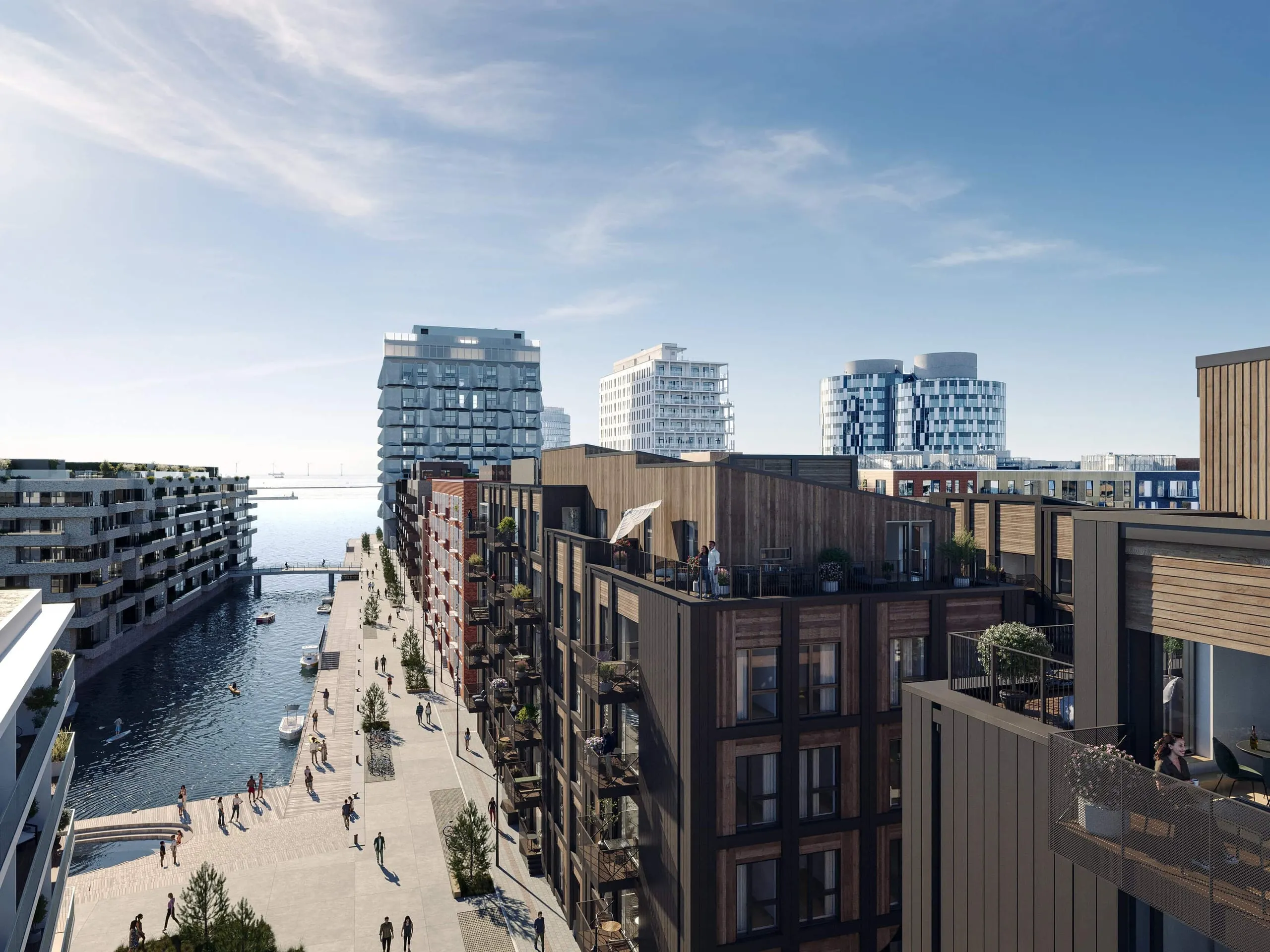 Ripple Residence CLT residential building in Denmark